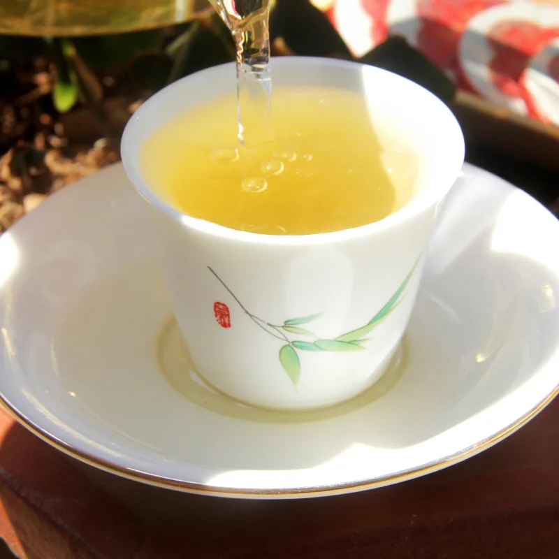 Hot selling iceland shen mini puer tea cake small cake loose packing sweet puerh chabing