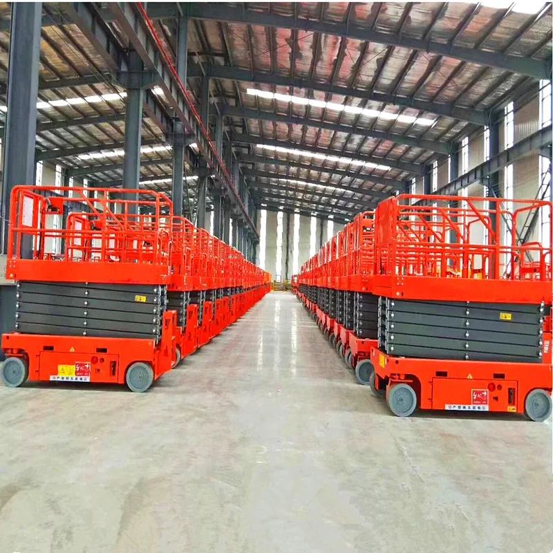 10m Self Propelled Telescopic Automatic Hydraulic Battery Scissor Ladder Lift 6m~18m for Hydraulic Mobile Electric Scissor Lift