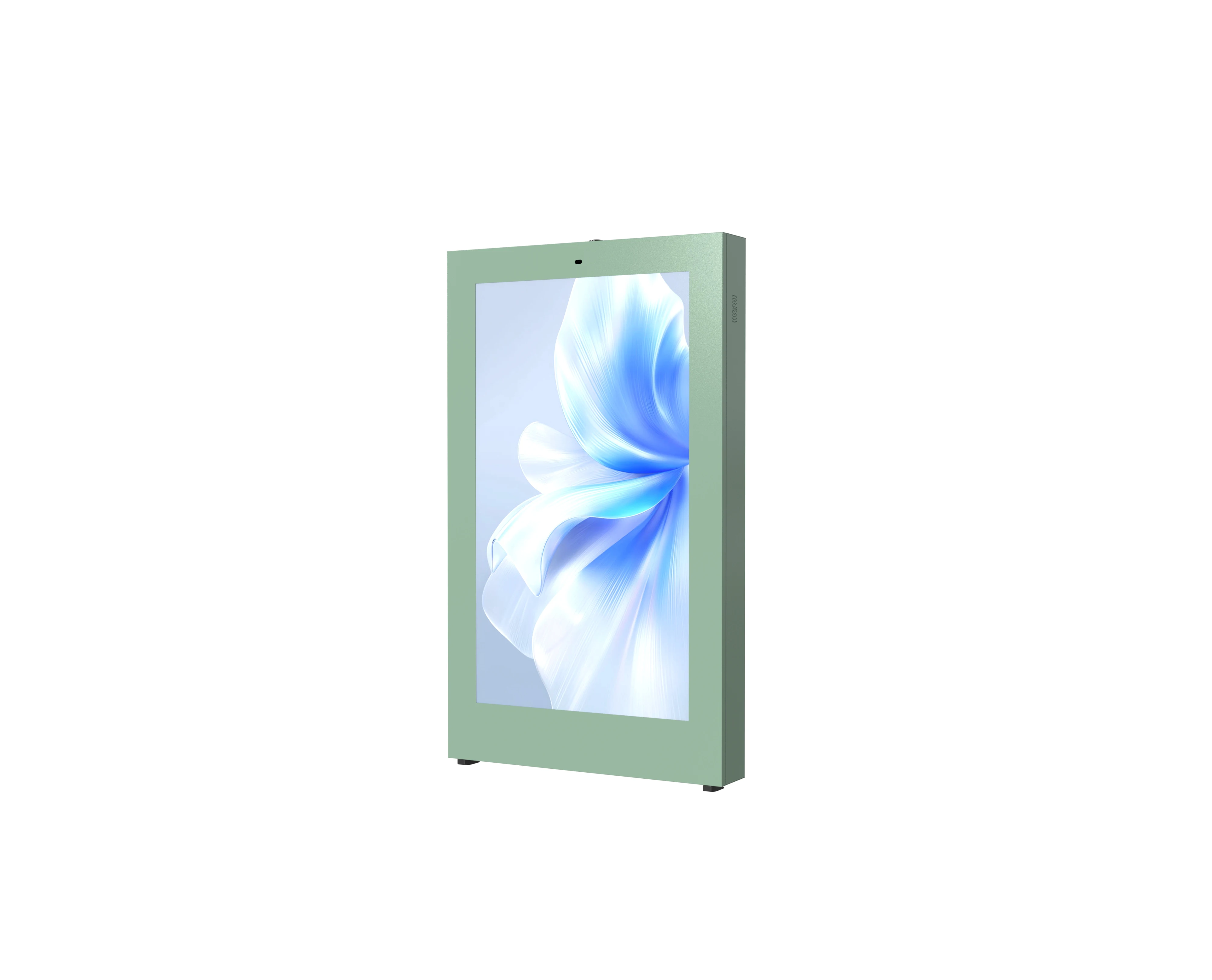 Best Selling Green frame Led Video Wall Mount Digital Signage Andautomatic Light-Sensitive Lcd Displays Advertising Player