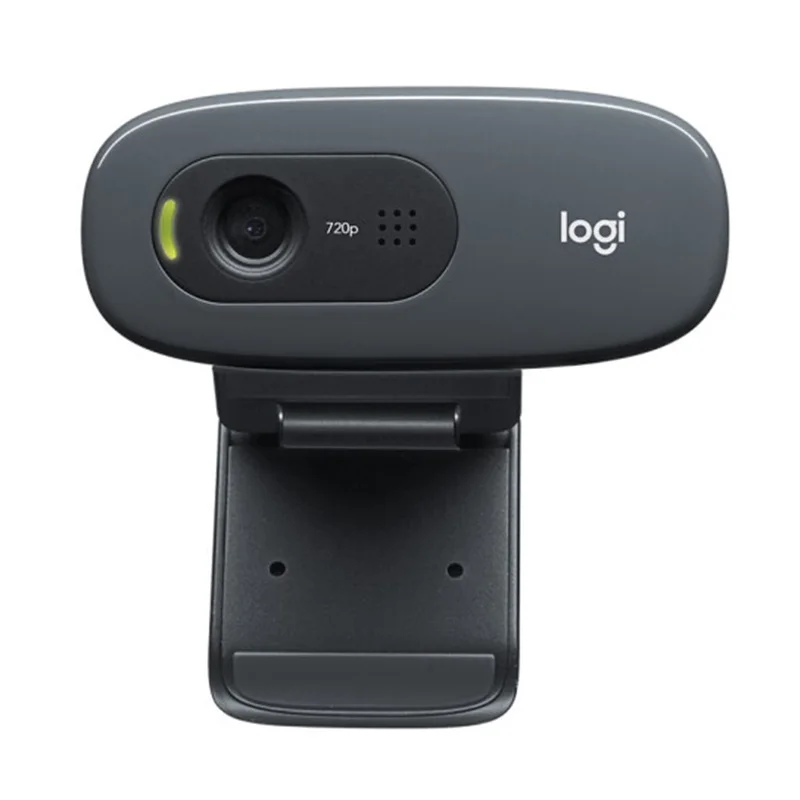 Заводская цена C270 USB 2 0 черная мини-веб-камера logitech с микрофоном 60 градусов широкоугольные