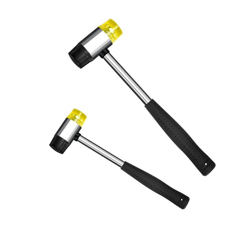 Wholesale Factory Price Mallet Soft Head Hammer Professional Floor Ceramic Tile Installation Fiberglass Rubber Hammer