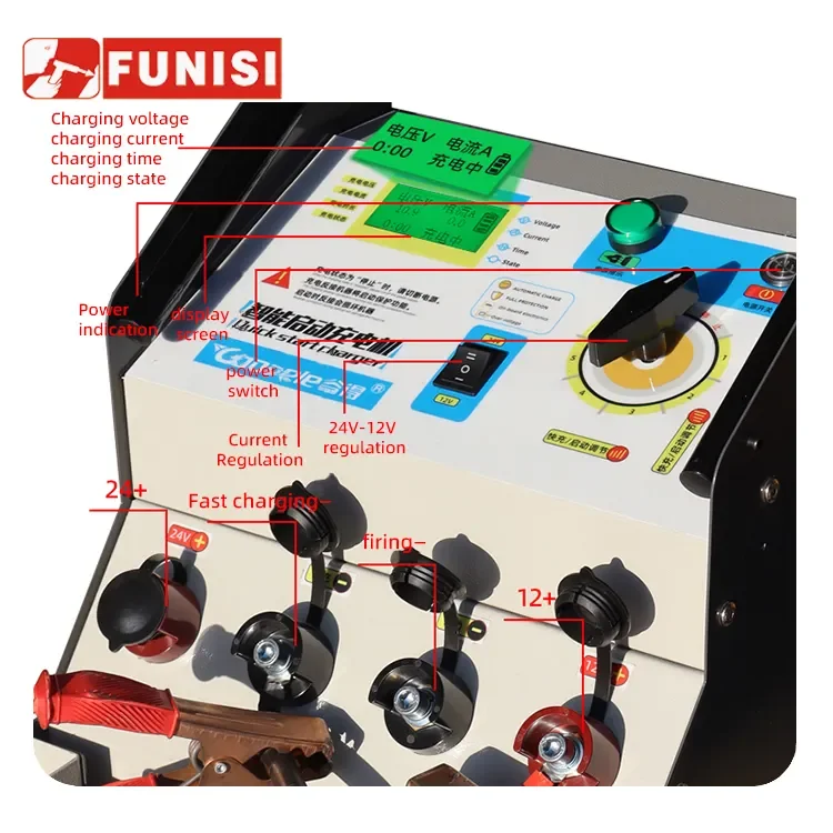 Manufacturer electric strong starter car battery charger 7000A 220V with CE certification ODM/OEM