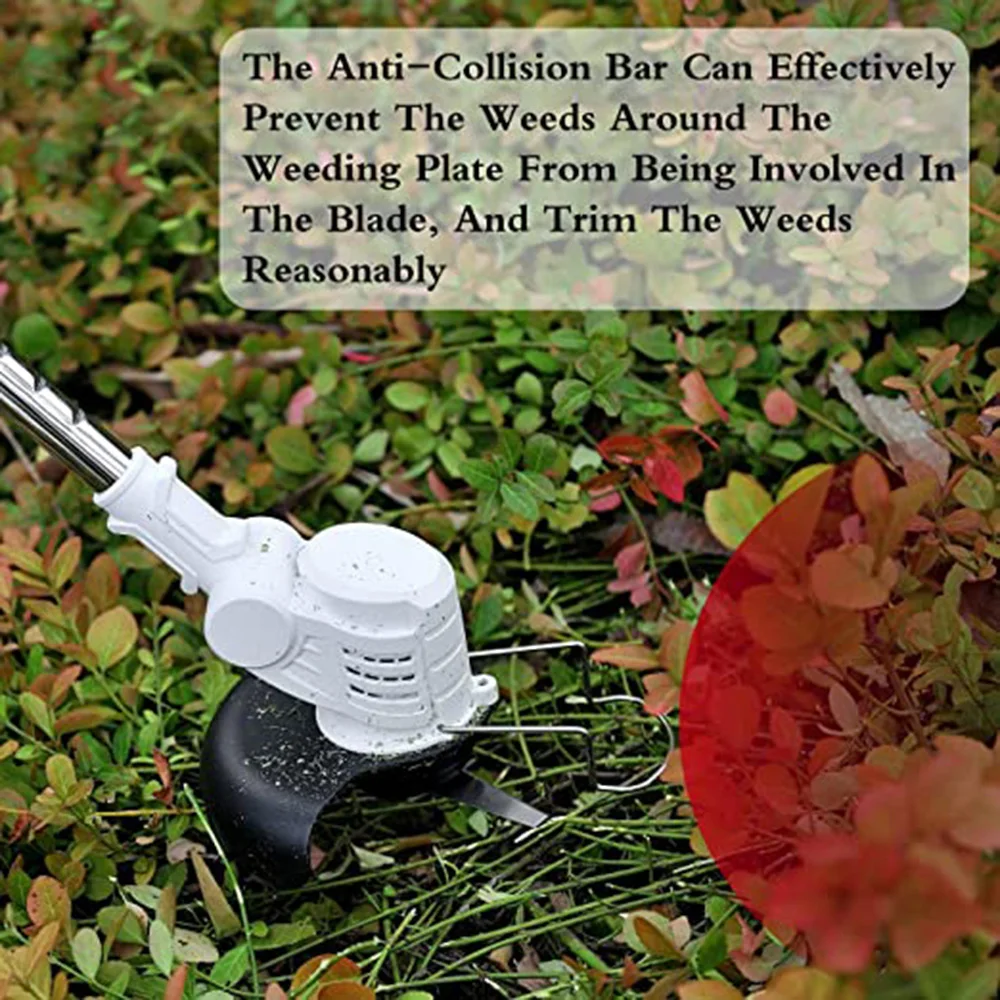 Vertak 21V 4.0Ah Battery Weed Eater Cordless Electric Grass Cutter Machine Brushcutter Power String Trimmer