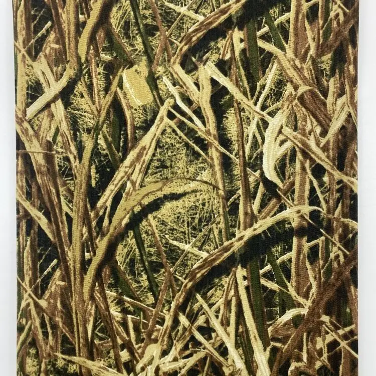 Hot sale cotton polyester 80/20 blend twill tc waterproof print peach skin tree print camouflage workwear fabric for clothes