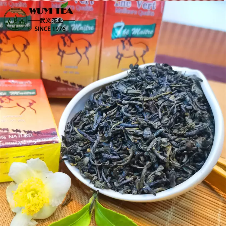 Китайский Сертифицированный мягкий зеленый чай Chun Mee