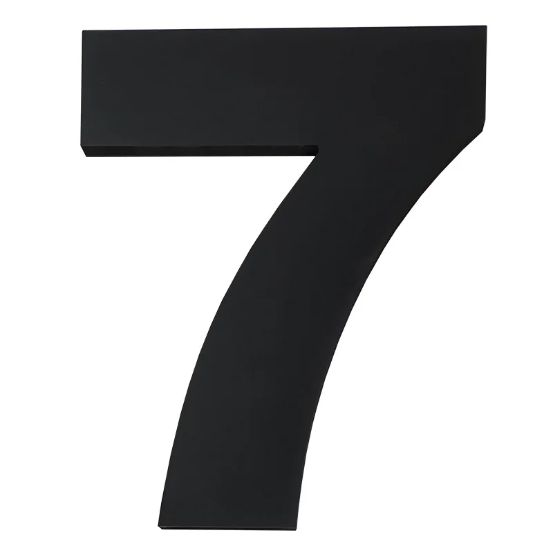Acrylic digital house number 20cm digital housing community villa building number unit sign