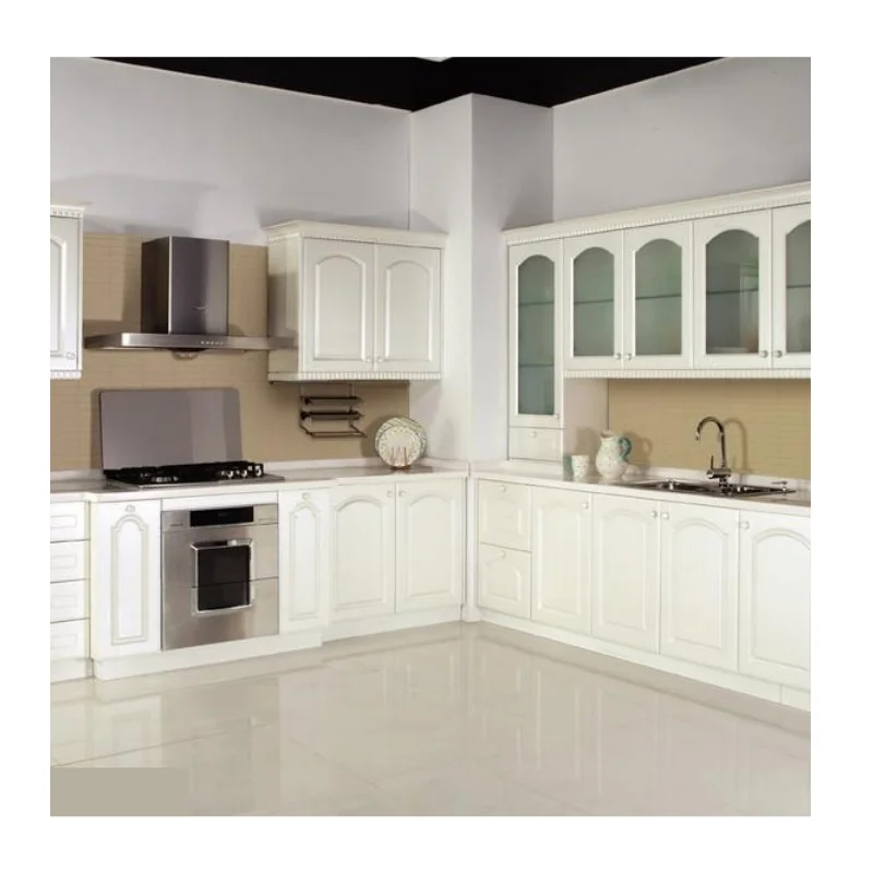 CBMmart Custom frameless kitchen cabinet door high gloss acrylic modular fiberglass design round portable island south africa