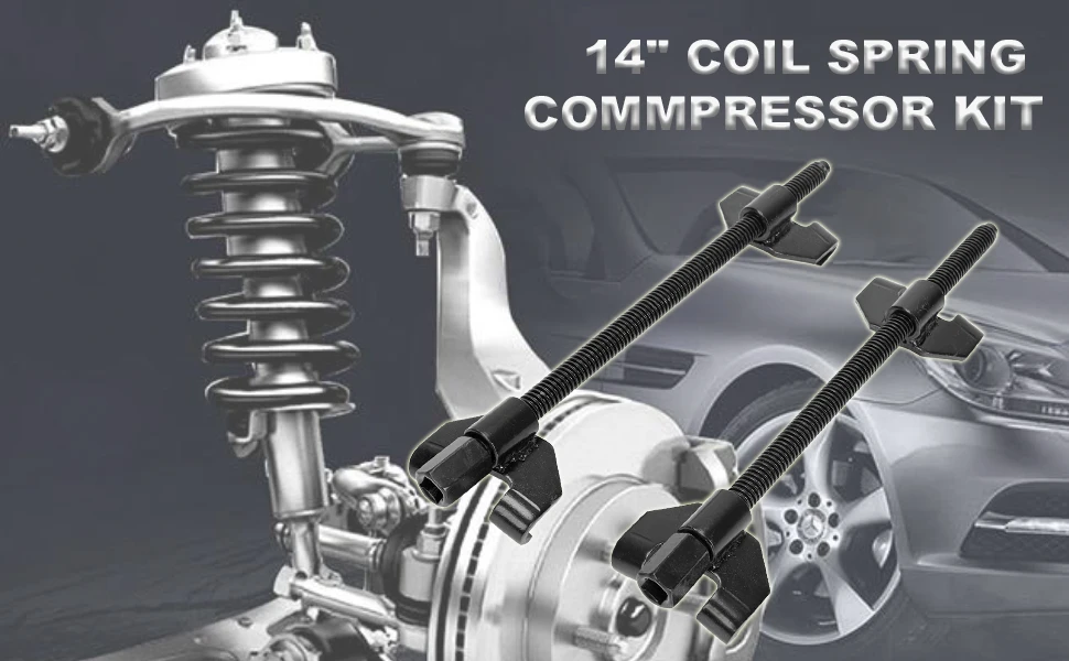 Coil Spring Compressor Auto Suspension Strut Remover Installer Tool shock absorber spring compressor