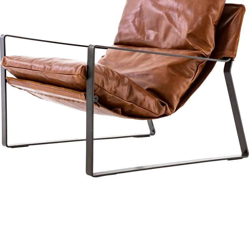 Design Fashion Modern Living Room armchair leather Lounge Chair modern accent chair