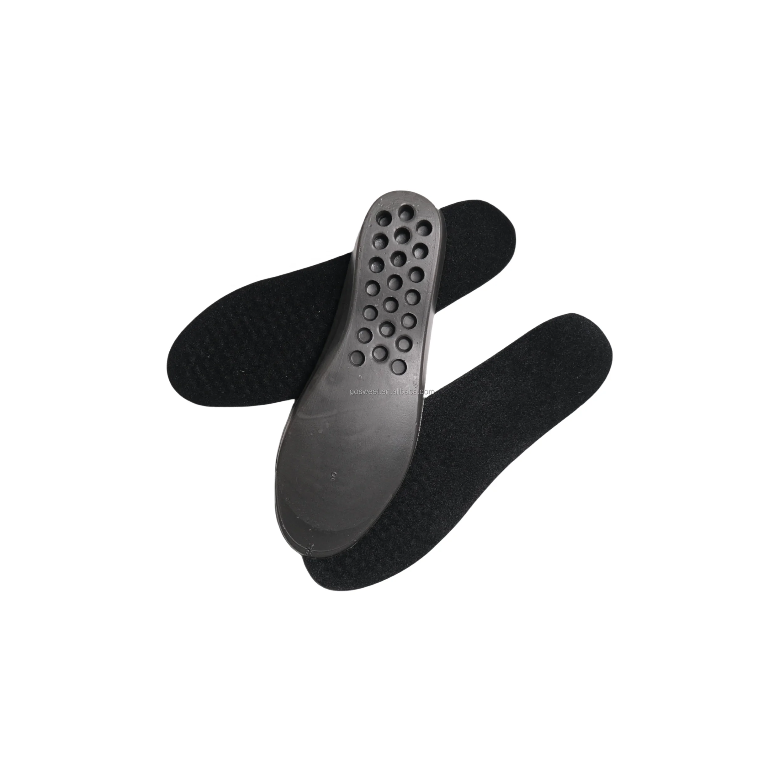 Competitive Price Custom Comfort Design PU Height Increasing Shoe Insole Rubber Sheet Insoles For Shoes