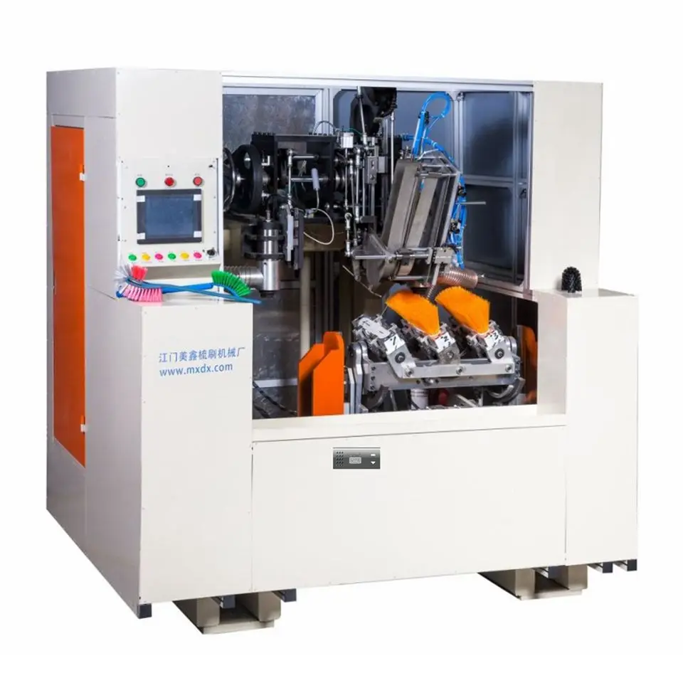 High Production 5 axis 2 Tufting Household Broom Making Machine Automatic CNC Brush Making Machines