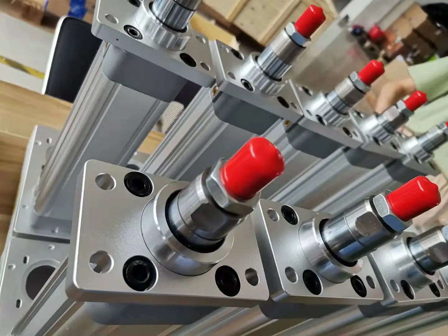 RKD 100mm stroke 300kg load small stroke servo actuator electric cylinder