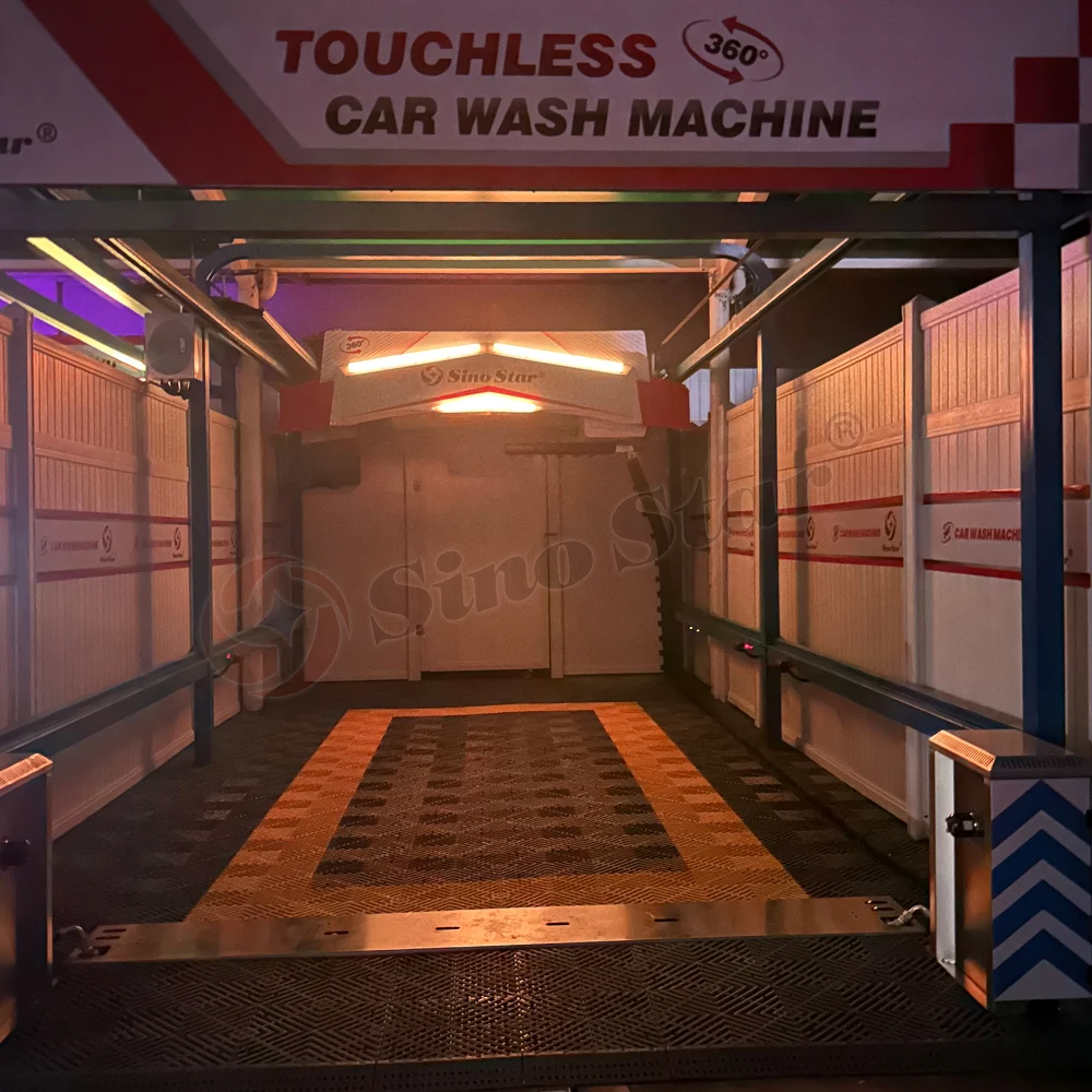 Max. Car Size 6000*2200*2000mm car washing equipment/ touch free automatic car wash machine with best design