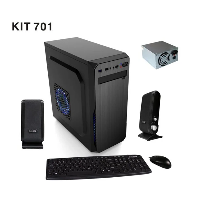 SATE (комплект 703) маленький заказ 5 в 1 комбинированный корпус Atx 4 комплект 2020 новая заводская цена компьютер пять низкий минимальный