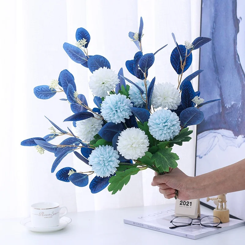 Mediterranean false artificial flower for home decor the living room to put the fortification table artificial flower