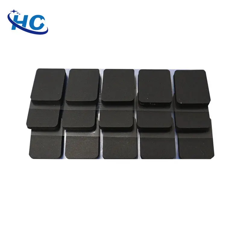 Self-Adhesive High Density Close Cell Foam Insulation Neoprene Sheets Shock Absorption CR Rubber Foam Sheet
