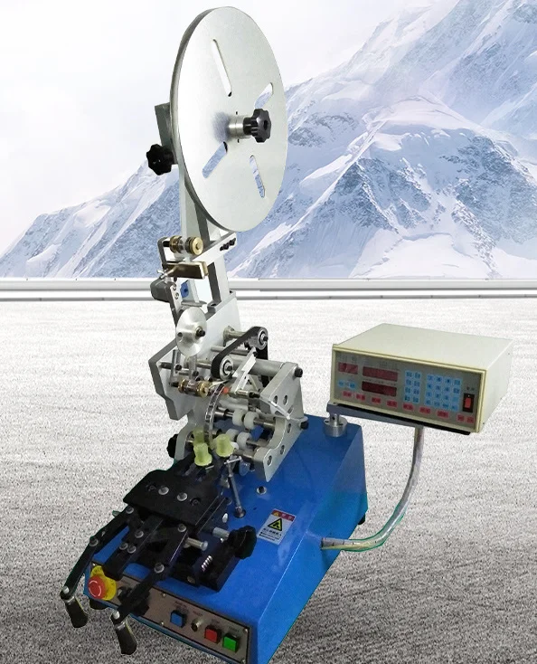 Widely used accessories chip inductor single spindle Automatic speaker copper wire coil winding machine