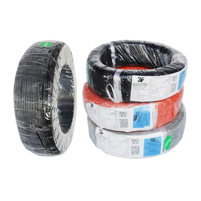 UL3173 18AWG XLPE wire with single core tinned copper used for high temperature places electric cable wire 16 18 20 AWG