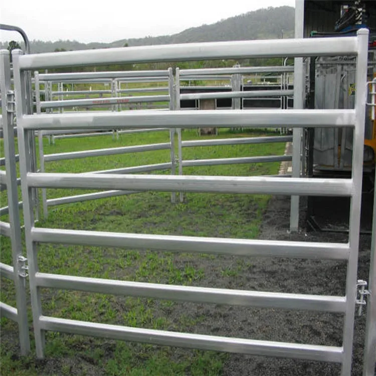 Portable Galvanized Cattle Yard Horse Fence Panel Livestock Panels