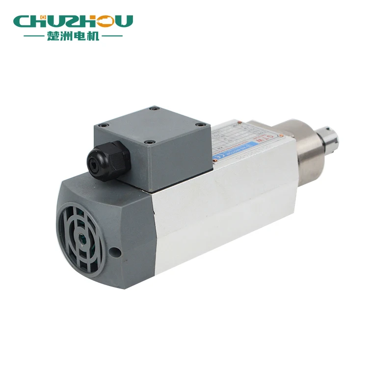 0.75kw 220v 380v Spindle Motor Air Cooling 18000rpm Er16 IP54 300hz Engraving Wood  New Design Cnc Lathe Machine Tool