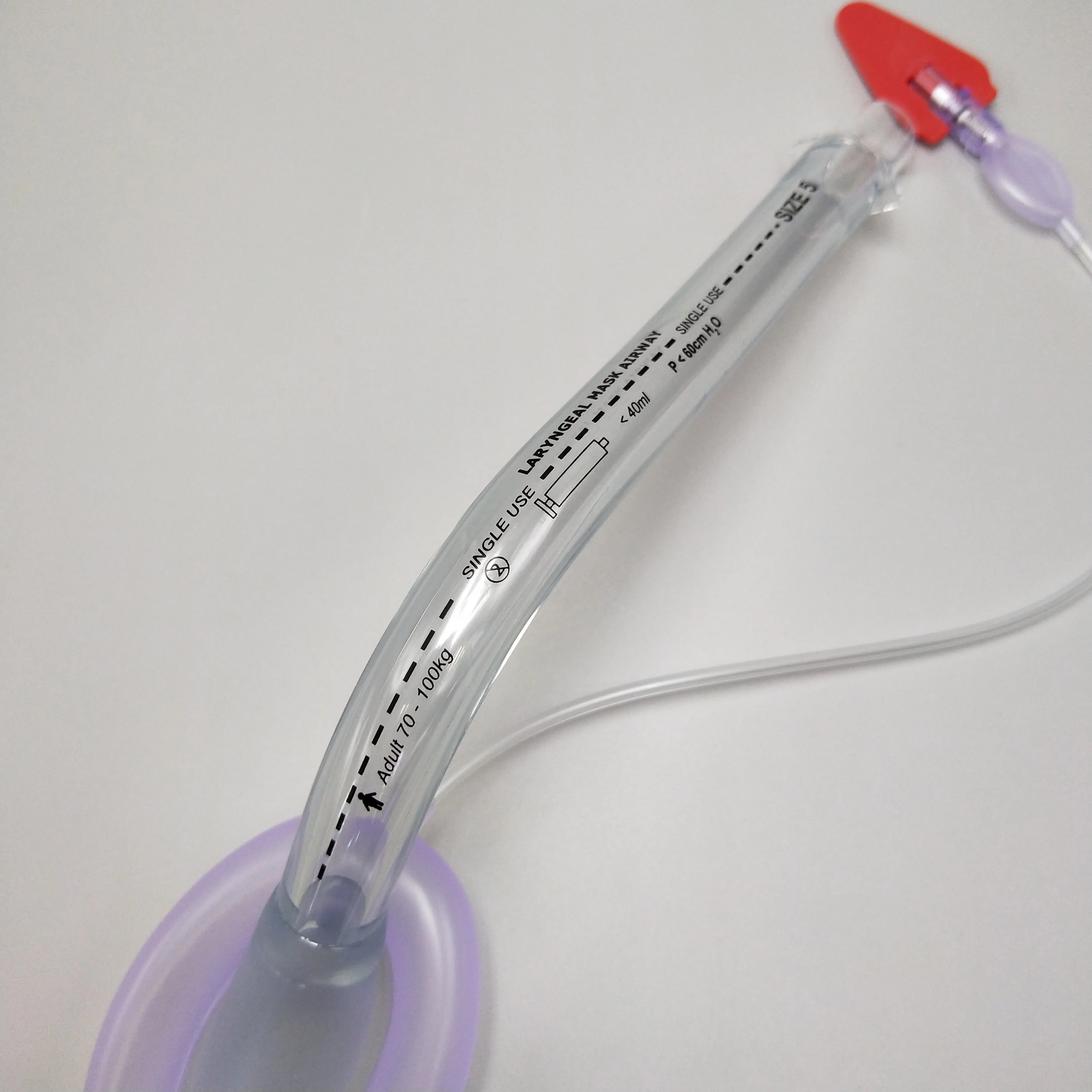 Disposable PVC Preformed Laryngeal Mask Airway disposable single use pvc laryngeal mask airway single use pvc laryngeal mask