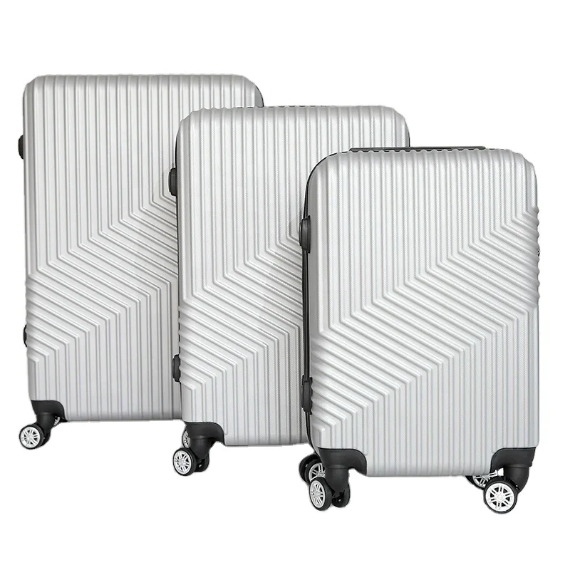 Competitive Price Large Capacity Valise Travel Trolley Cases Bag Nylon Zipper Carry-on Luggage Suitcases Sets on Wheels for Men