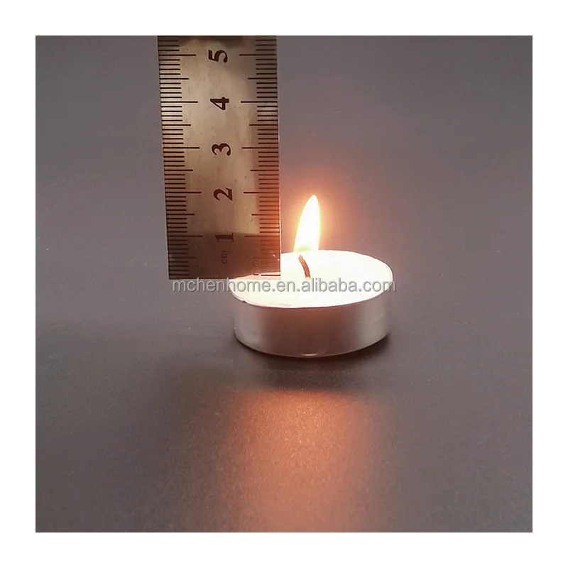 Wholesale cheap round tea lamp candles odorless candles for home decoration