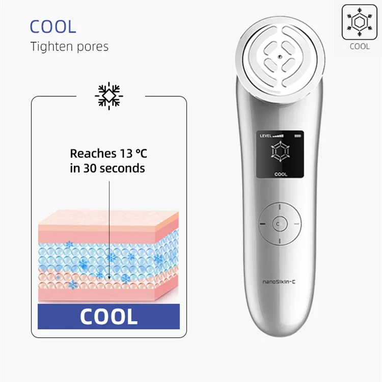 High Quality Skin Tightening AC 100V-240V 50/60HZ Anti-wrinkle Nanoskin EMS RF Radio Frequency Face Lift Device