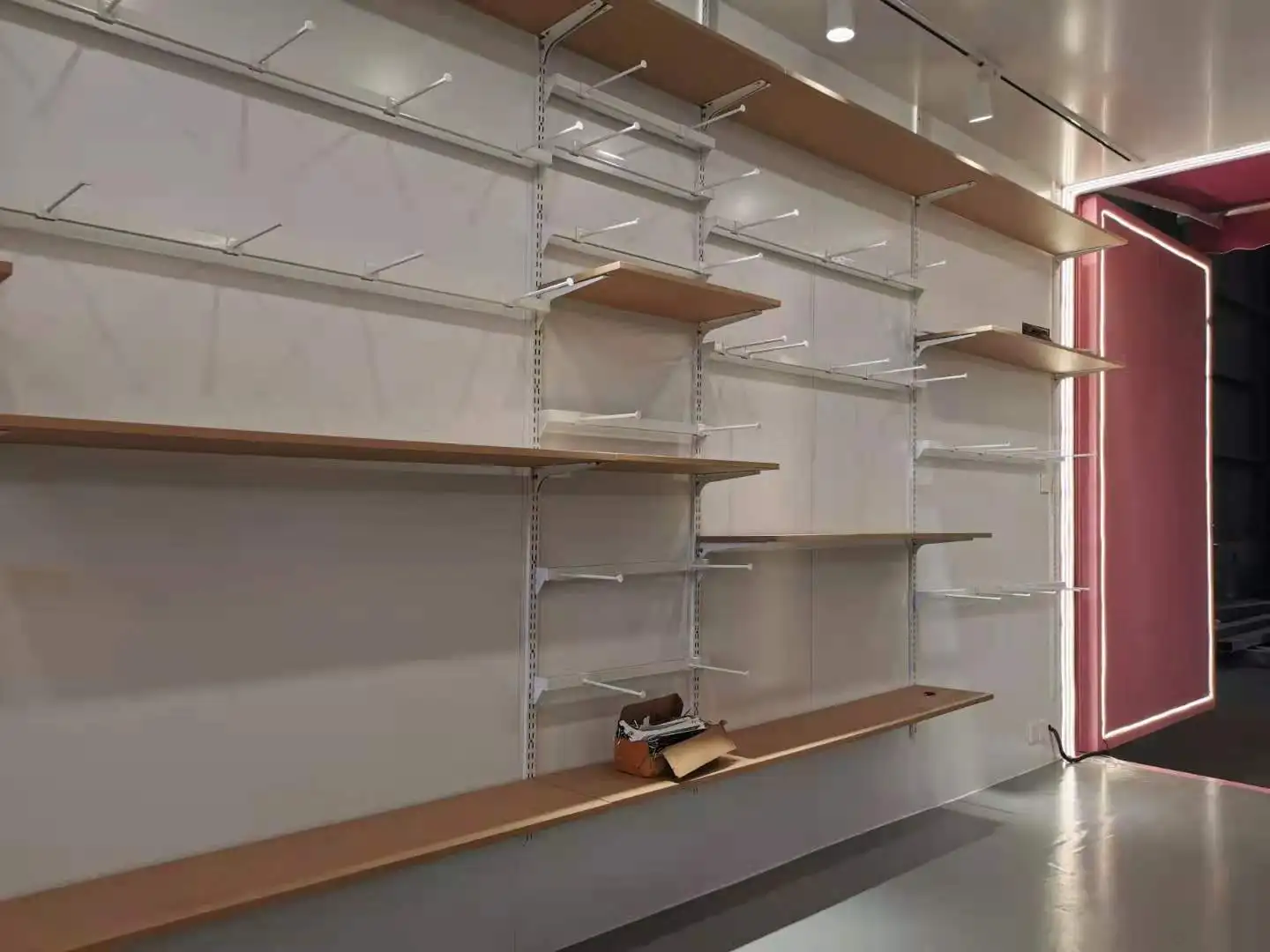 Special specification display cabinet of 20 ft prefabricated container house