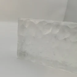 2023 New Fashion 80mm-95mm Clear factory price high quality hot sale Glass Block for decoration living room bathroom bedroom