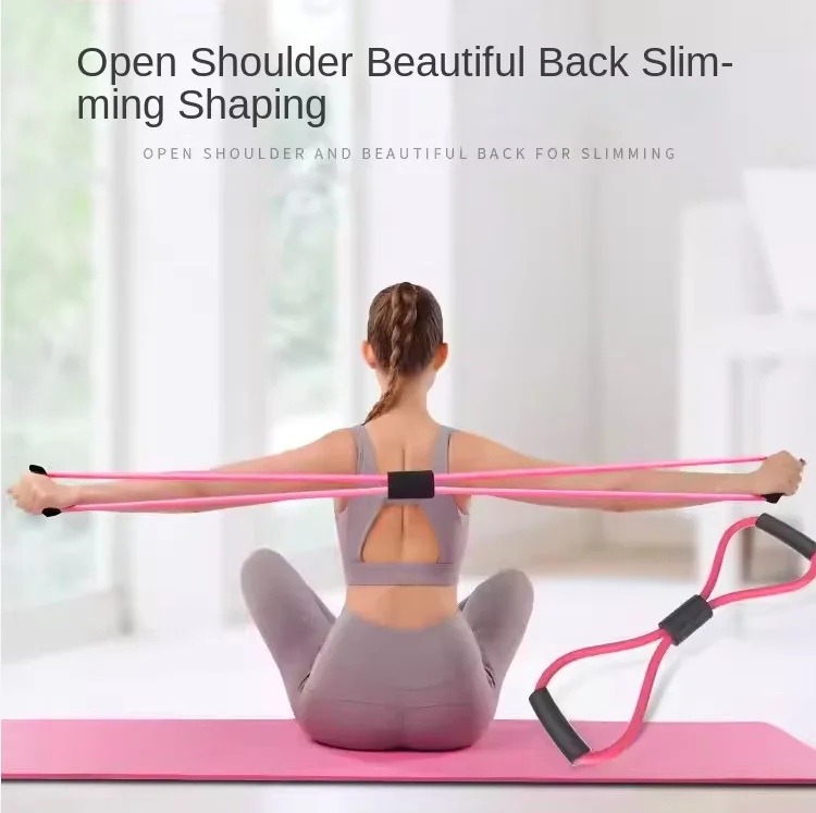 Custom Length Latex Resistance Bands Factory Direct Sales Hip Working Gym Bands Power Bags