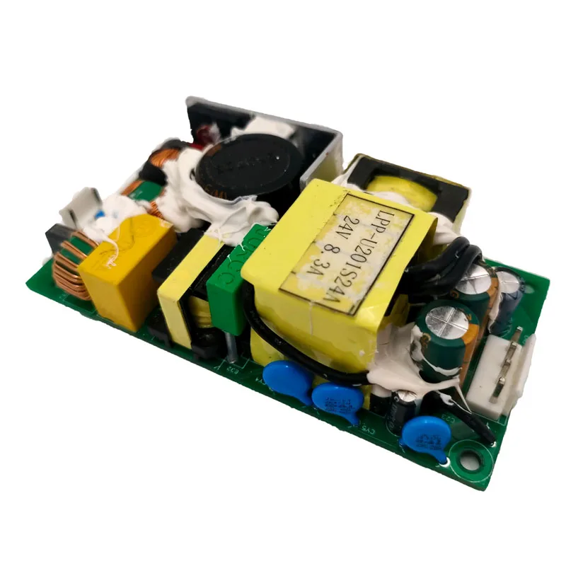 High Density 200W 12V 15V 24V 27V 48V 100-250VAC Open Frame Power Supplies Active PFC 24Volt  PSU AC to DC power supply module
