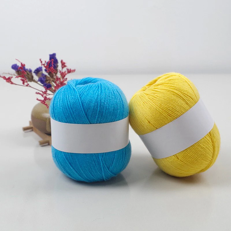 
New product 16s 100% Wool Baby Mohair Cashmere Yarn 