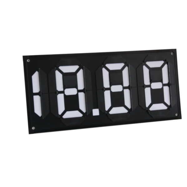 Reflective Gas Station Price Flip Signs Magnetic Digits Flip Board magnetic Caution Board