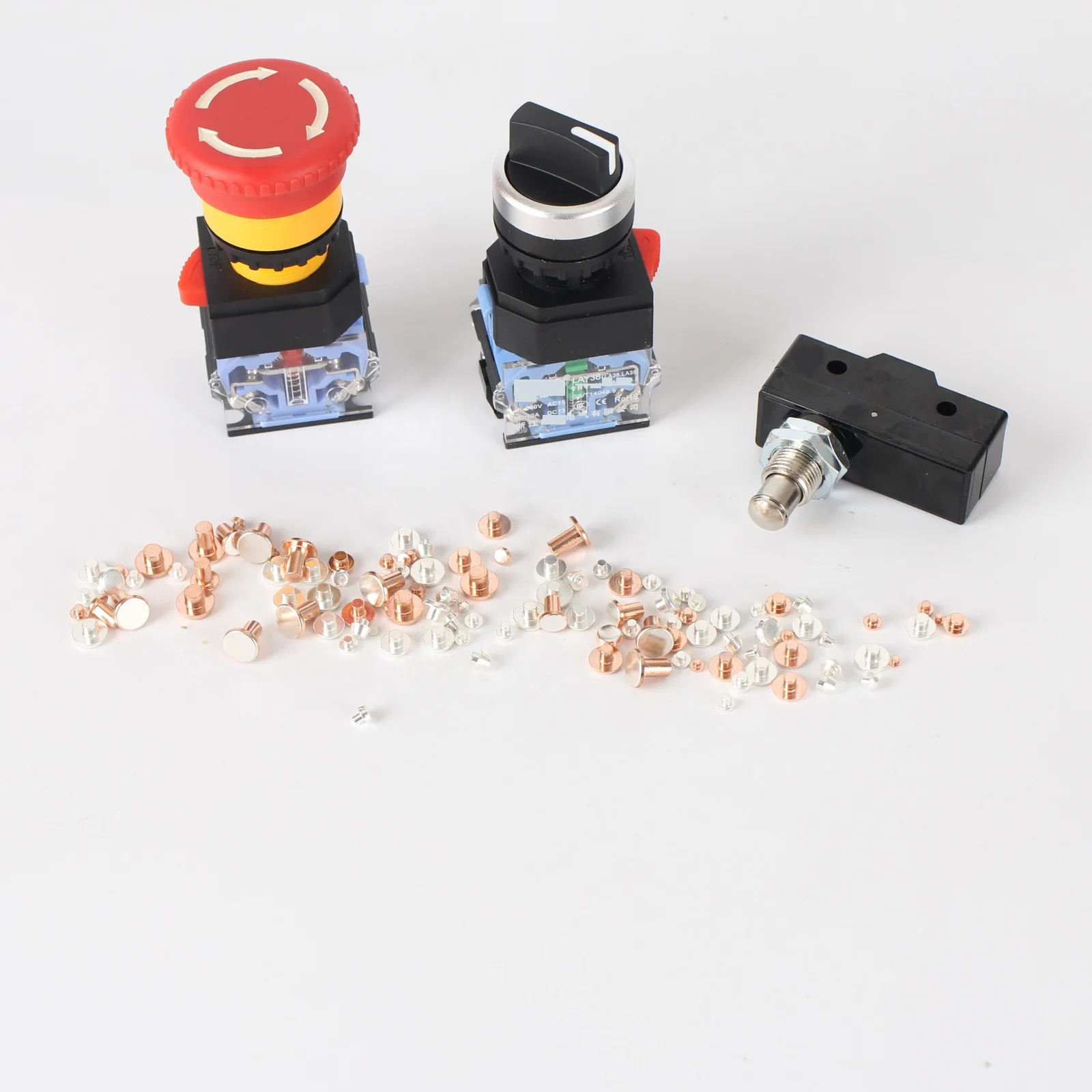 good quality moving contact rivet for relay