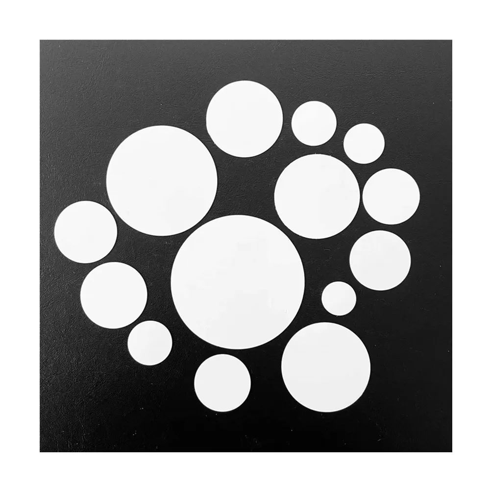 2024 Hot Selling Circle Blanks Sublimation Aluminum Disc Round Jewelry Stamping Blank Necklace Insert Pendant Blank