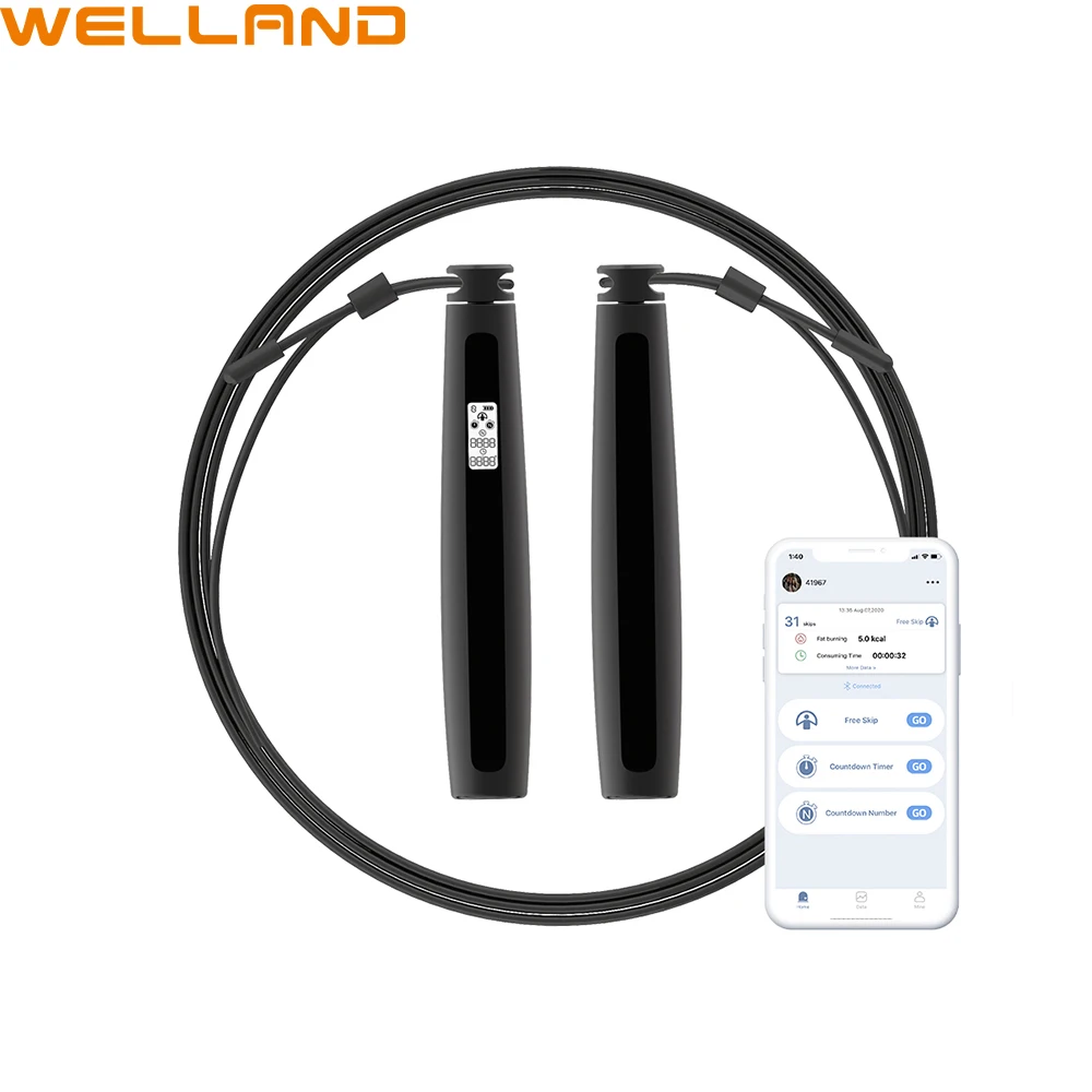 Умная Скакалка Welland Fitness Sport с управлением через