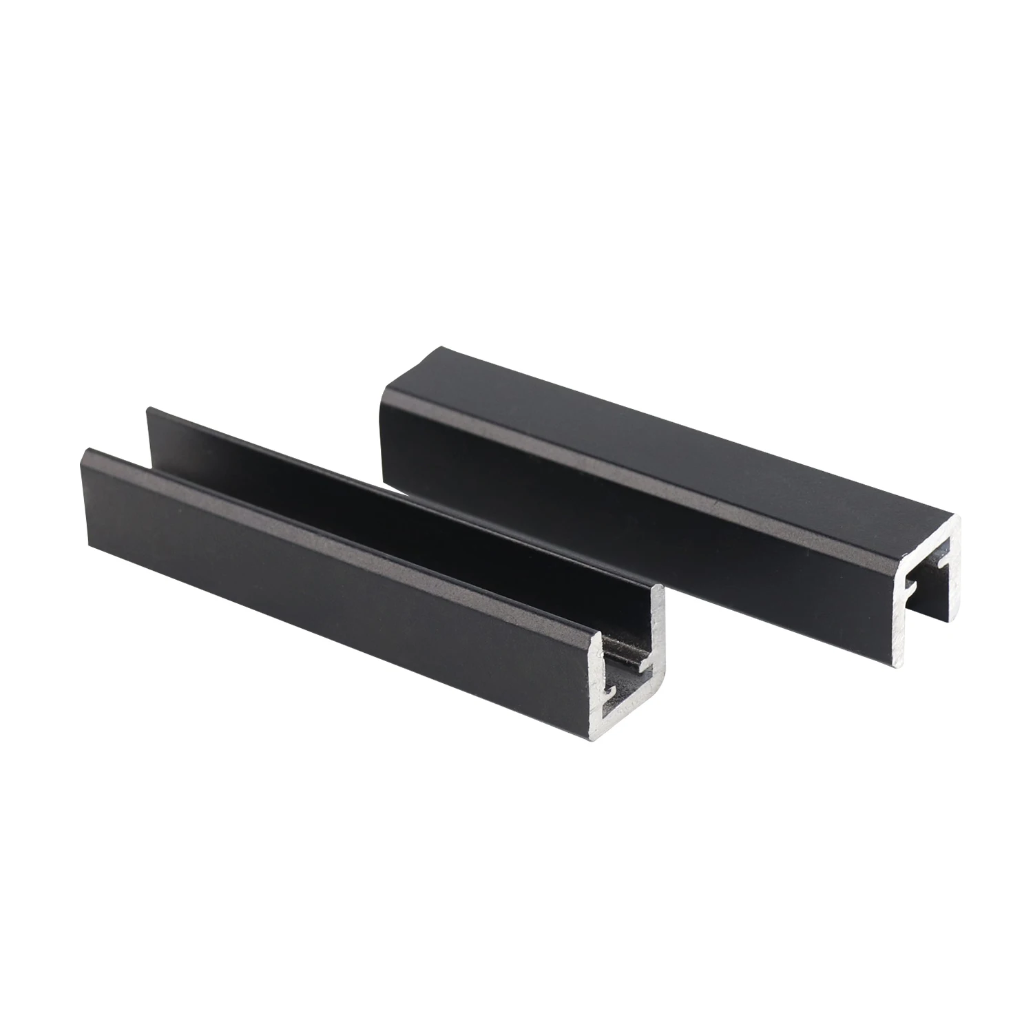 Frameless Glass Decorative Aluminum Handrail Indoor Banister Straight Spiral Staircase Railing Elegant Balustrades & Handrails