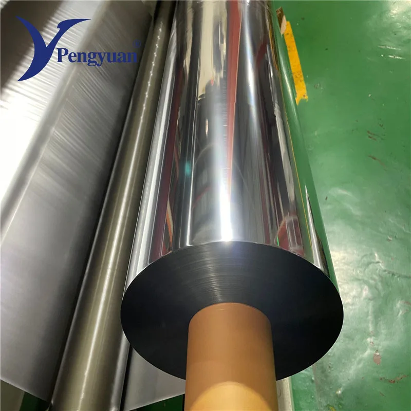 Aluminum foil PET metallic film coating PE laminating film roll for dtf printer