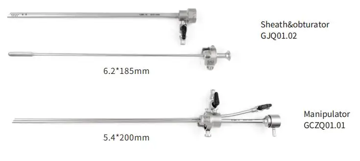SUODE  rigid hysteroscope Gynecology hysteroscopic endoscope STORZ compatible sheath manufacturer factory price