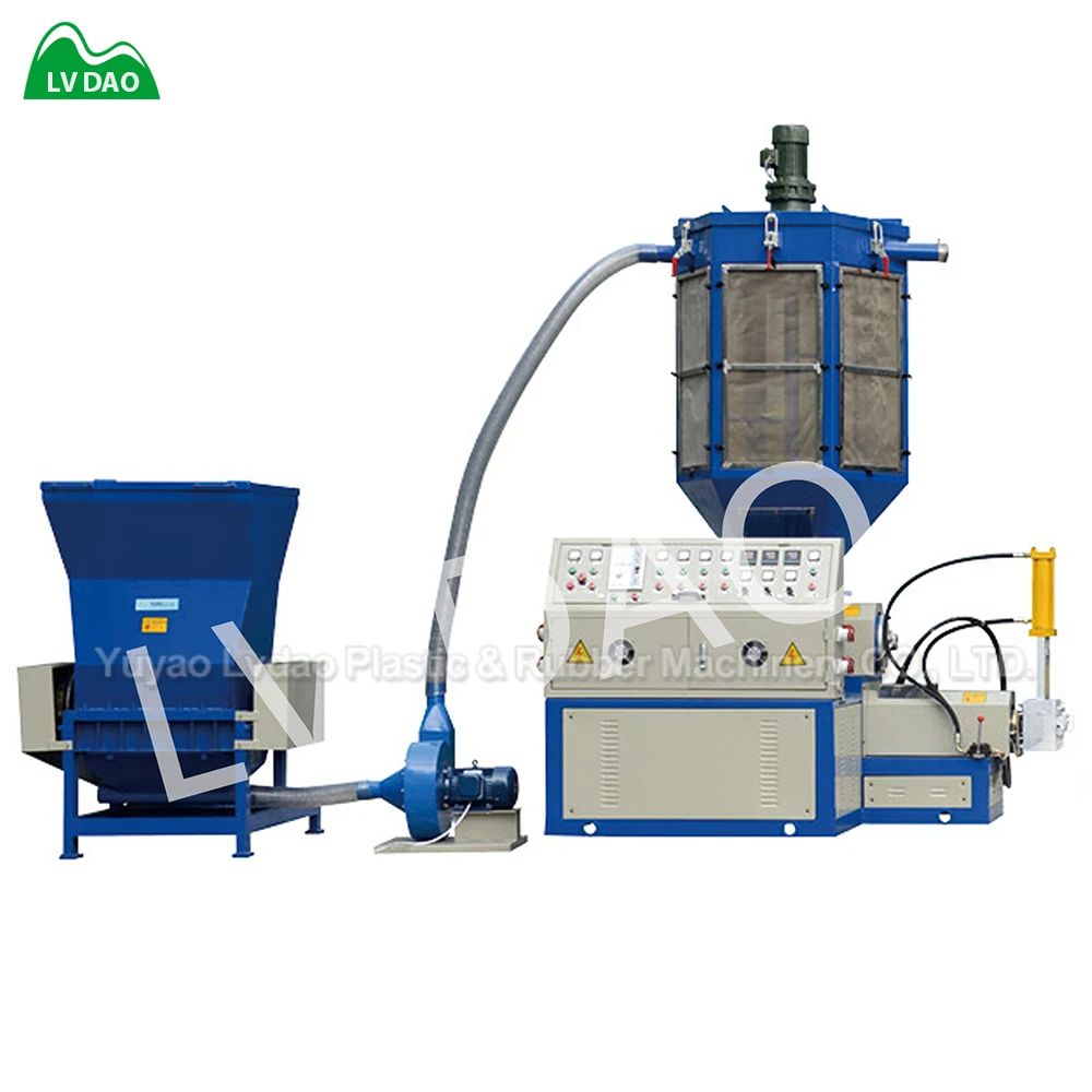 
Greatly efficiency small plastic recycling machine 