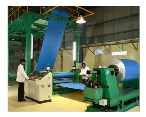High quality automatic powder coating line used