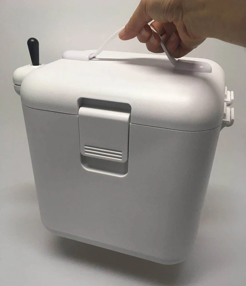 6 pack canned Beer Portable Drinks Keg Cooler Box Beer Dispenser for Picnic, Beach, outdoor sports