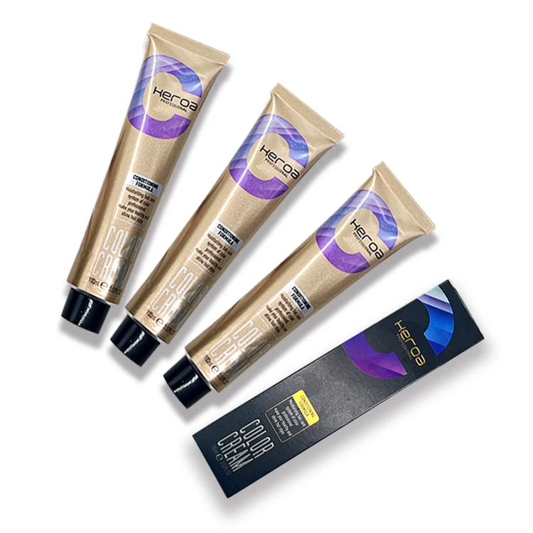 Free Sample Best Quality OEM Hair Dye Natural Professional Hair Color Cream For Salon Use