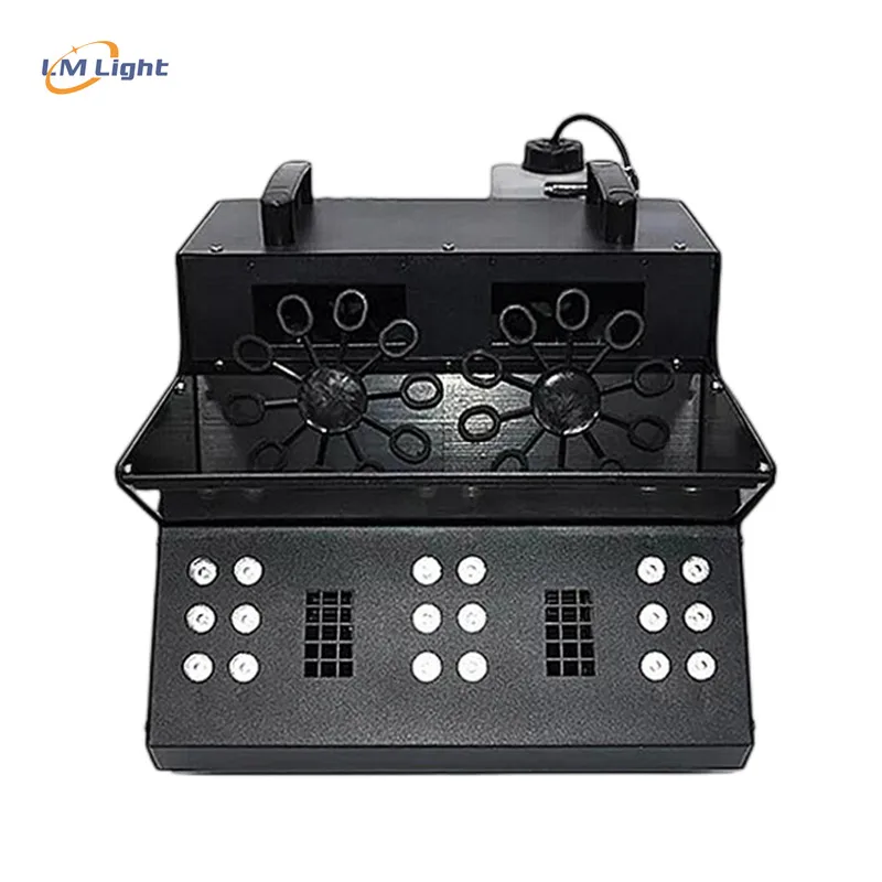 Высокое качество автоматический Dmx 512 Led дым пузырь машина с беспроводным пультом дистанционного управления для вечеринки этапа концерта туман