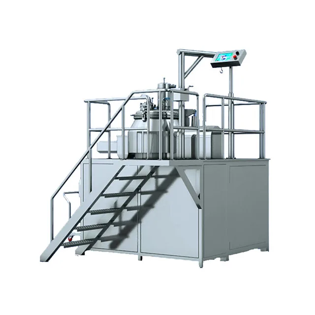 Top selling high shear mixing wall mounted wet mixer granulator in pharmaceutical industry
