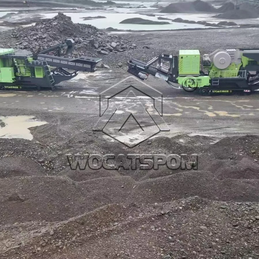 Мобильная дробильная установка на гусеничном ходу с большой производительностью хорошая цена мобильная конусная дробилка для продажи двигателя в качестве основного компонента