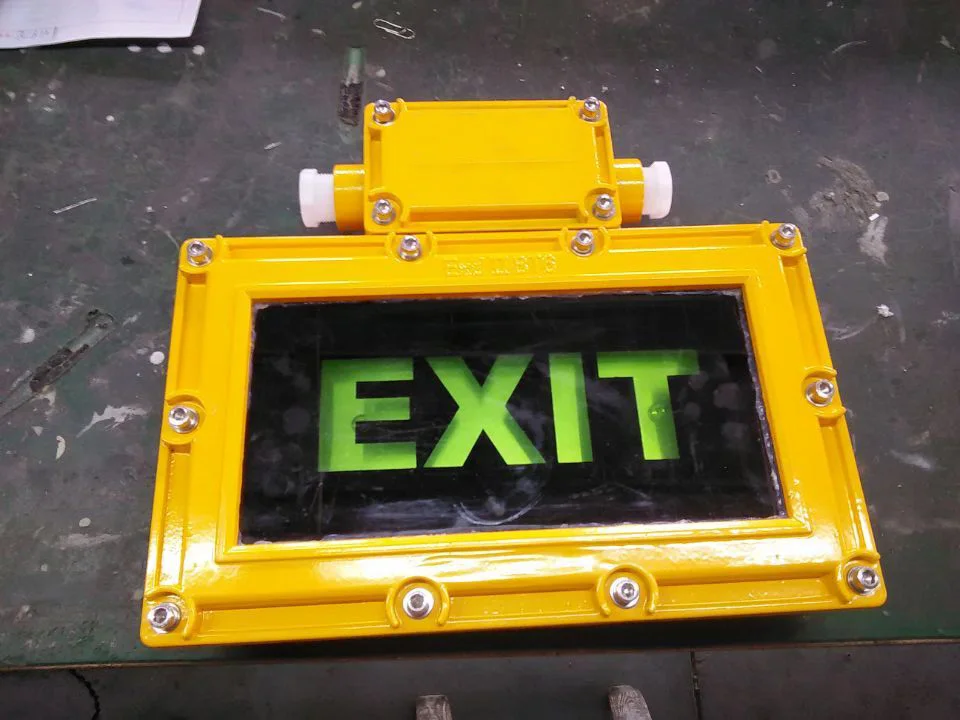 Factory supply explosion proof LED exit light ex indicator lamp