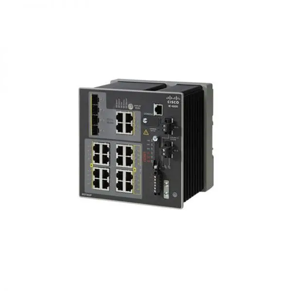 IE 4000 8 x RJ45 10/100/1000 with 8 x 1G PoE, 4 x 1G Combo ciscos network switch IE-4000-8GT8GP4G-E enterprise switch