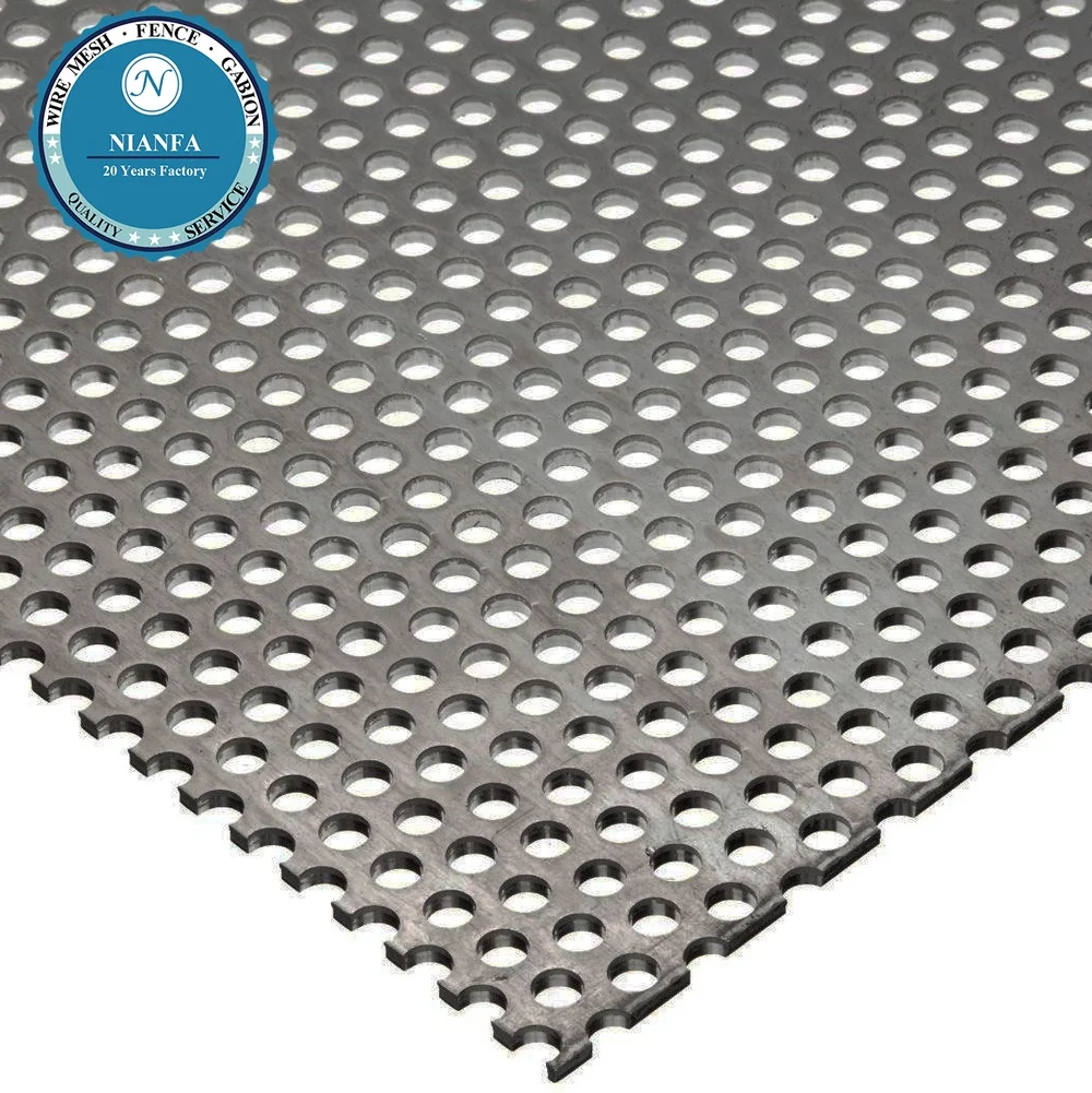 0 7 мм алюминиевый перфорированный металлический лист для